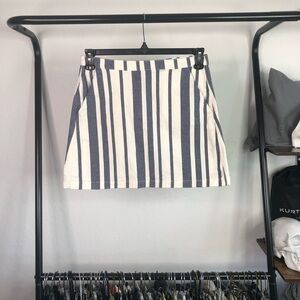 𝅺topshop Moto Striped Skirt